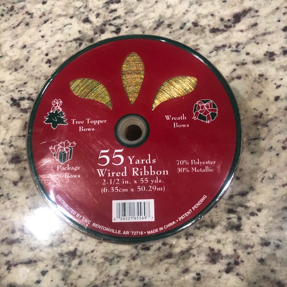 Christmas ribbon